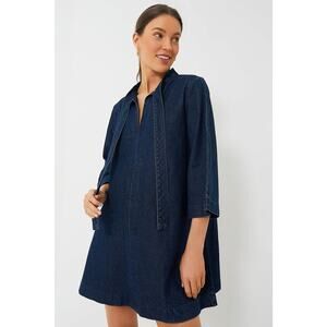 POMANDER PLACE Denim Marsella Dress Size XS NWT Retail $98 Tuckernuck